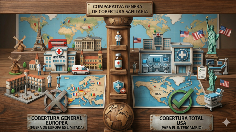 Seguro de viaje para intercambio en EE.UU.: diferencias clave